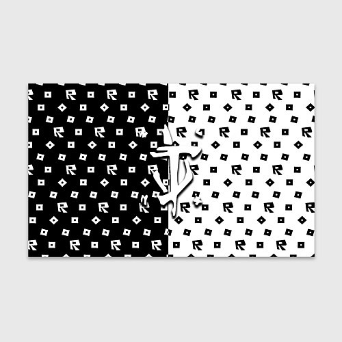 Бумага для упаковки Doom x roblox pattern / 3D-принт – фото 1