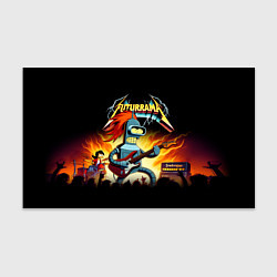 Бумага для упаковки Bender is a hard rock guitarist - Futurama, цвет: 3D-принт