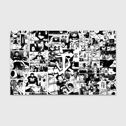 Бумага для упаковки Doom anime black, цвет: 3D-принт