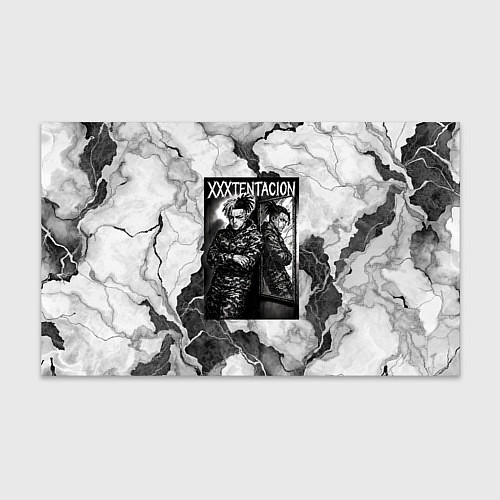 Бумага для упаковки XXXTentacion облокотился об зеркало / 3D-принт – фото 1