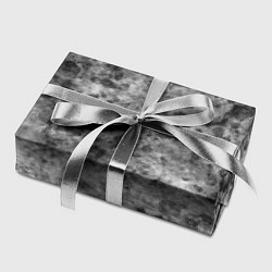 Бумага для упаковки Абстракция - dark spots on white, цвет: 3D-принт — фото 2