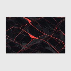 Бумага для упаковки Текстура мрамора с красными полосками, цвет: 3D-принт