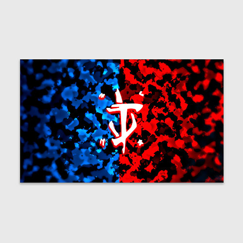 Бумага для упаковки Doom камуфляж текстура / 3D-принт – фото 1