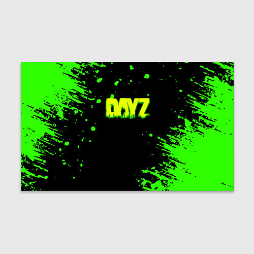 Бумага для упаковки Dayz кислотное краски логотип / 3D-принт – фото 1