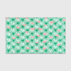 Бумага для упаковки Фламинго и тропики, цвет: 3D-принт