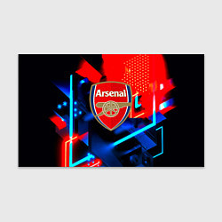 Бумага для упаковки Arsenal неоновая геометрия, цвет: 3D-принт