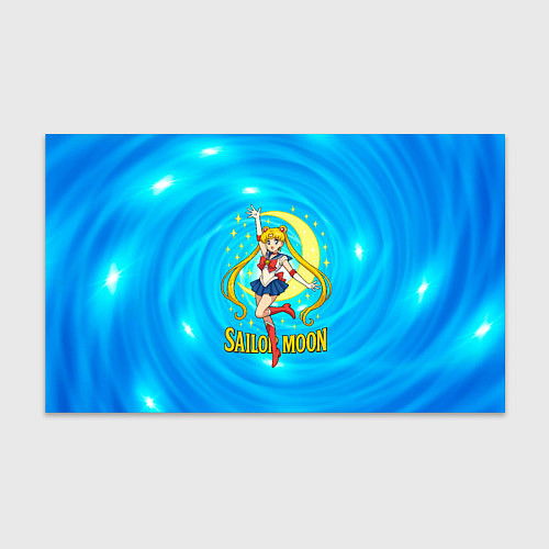 Бумага для упаковки Sailor Moon и луна / 3D-принт – фото 1