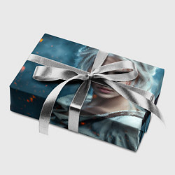 Бумага для упаковки Цири с огненными глазами, цвет: 3D-принт — фото 2