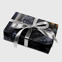 Бумага для упаковки Волк с мечем война, цвет: 3D-принт — фото 2