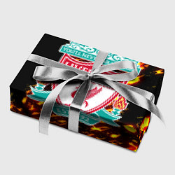 Бумага для упаковки Liverpool краски огненные, цвет: 3D-принт — фото 2