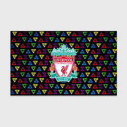 Бумага для упаковки Liverpool pattern neon, цвет: 3D-принт