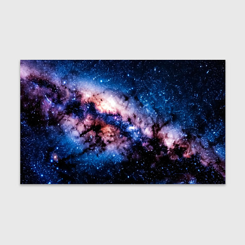 Бумага для упаковки Фантастический космос звёзды и туманности / 3D-принт – фото 1