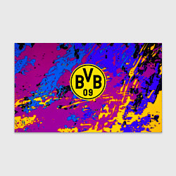 Бумага для упаковки Borussia абстрактные краски, цвет: 3D-принт