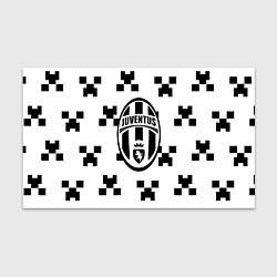 Бумага для упаковки Juventus x minecraft pattern, цвет: 3D-принт