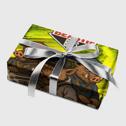 Бумага для упаковки Beastie boys в образе кабанов, цвет: 3D-принт — фото 2