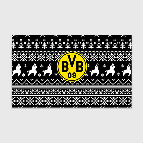 Бумага для упаковки Borussia x fortnite pattern / 3D-принт – фото 1
