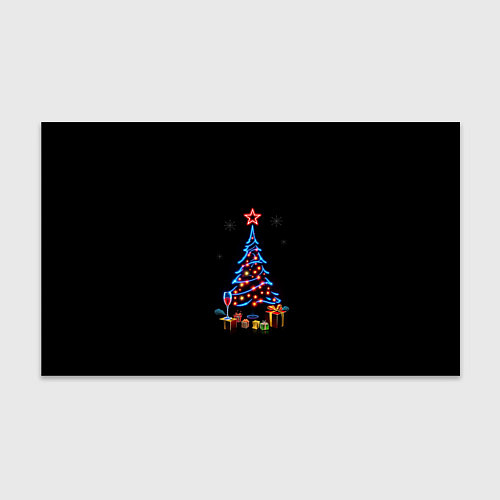 Бумага для упаковки New year / 3D-принт – фото 1