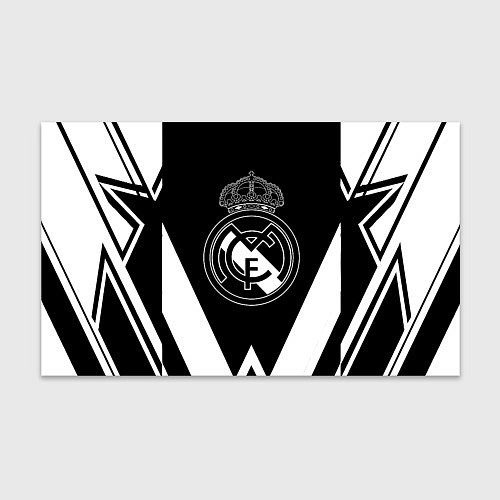 Бумага для упаковки Real Madrid геометрия спорт / 3D-принт – фото 1