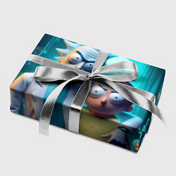 Бумага для упаковки Rick with Morty - halloween night, цвет: 3D-принт — фото 2