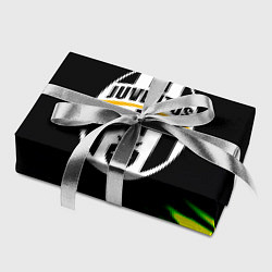 Бумага для упаковки Ювентус кислотные краски лого, цвет: 3D-принт — фото 2