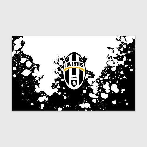 Бумага для упаковки Juventus белые краски текстура / 3D-принт – фото 1