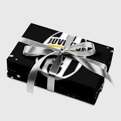 Бумага для упаковки Juventus белые краски всплеск, цвет: 3D-принт — фото 2