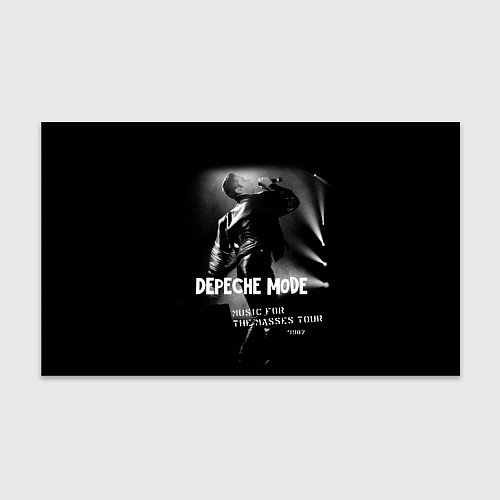 Бумага для упаковки Depeche Mode - Music for the Masses tour / 3D-принт – фото 1