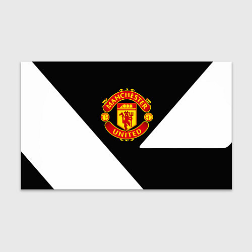 Бумага для упаковки Манчестер Юнайтед полосы / 3D-принт – фото 1