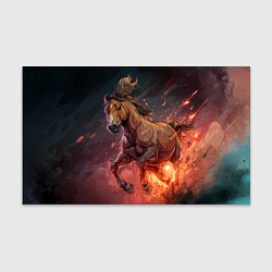 Бумага для упаковки Огненная лошадь, цвет: 3D-принт