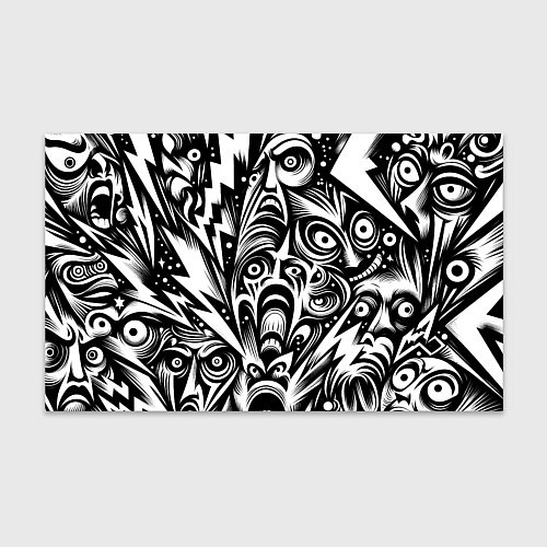 Бумага для упаковки Lightnings and faces - ai art fantasy / 3D-принт – фото 1