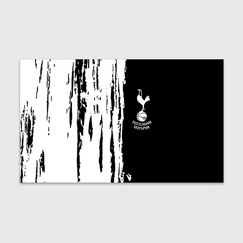 Бумага для упаковки Tottenham Hotspur белые краски / 3D-принт – фото 1