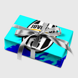 Бумага для упаковки Ювентус краски штрихи текстура, цвет: 3D-принт — фото 2