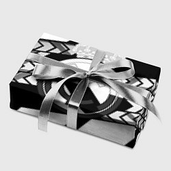 Бумага для упаковки Реал Мадрид краски полосы, цвет: 3D-принт — фото 2