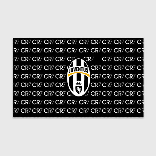 Бумага для упаковки Juventus sport pattern / 3D-принт – фото 1