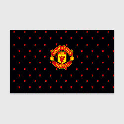 Бумага для упаковки Манчестер Юнайтед розы текстура, цвет: 3D-принт