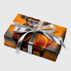 Бумага для упаковки Осенний лес с оленем, цвет: 3D-принт — фото 2