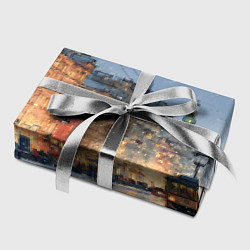 Бумага для упаковки Вечер Санкт-Петербурга, цвет: 3D-принт — фото 2