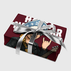 Бумага для упаковки Снегурочка рокерша, цвет: 3D-принт — фото 2