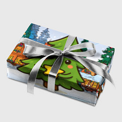 Бумага для упаковки Милая елочка со звездой, цвет: 3D-принт — фото 2