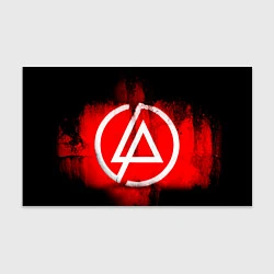Бумага для упаковки Linkin Park: Red style, цвет: 3D-принт