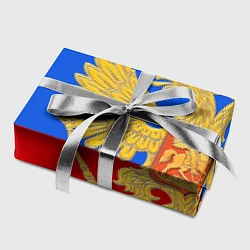 Бумага для упаковки Герб России: триколор, цвет: 3D-принт — фото 2