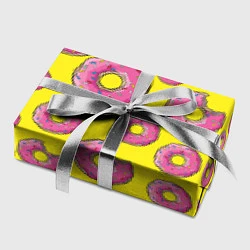 Бумага для упаковки Пончики Гомера, цвет: 3D-принт — фото 2