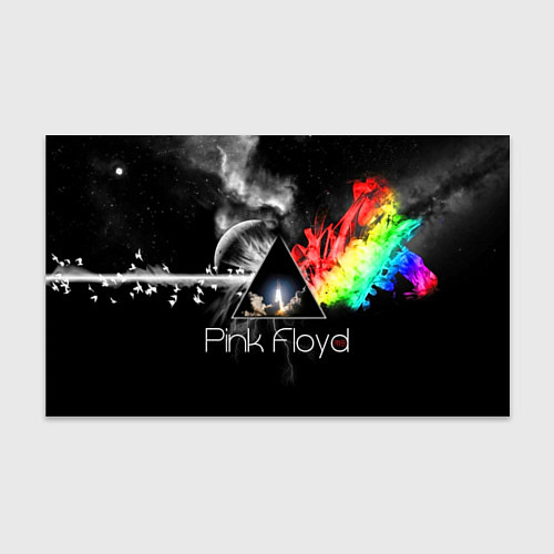 Бумага для упаковки Pink Floyd / 3D-принт – фото 1
