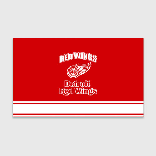 Бумага для упаковки Detroit red wings / 3D-принт – фото 1