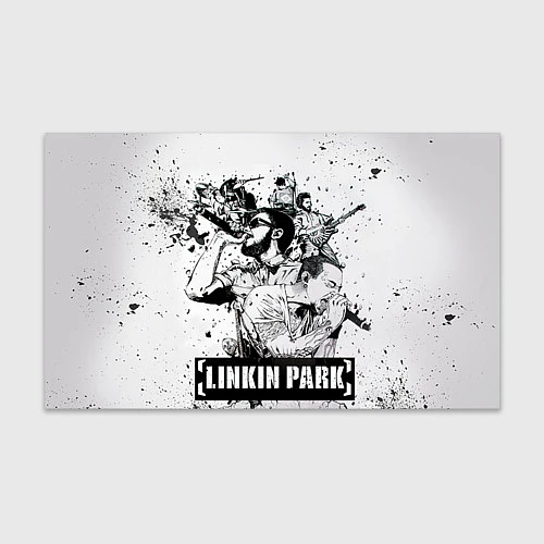 Бумага для упаковки Linkin Park / 3D-принт – фото 1