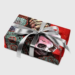 Бумага для упаковки Скелет, цвет: 3D-принт — фото 2