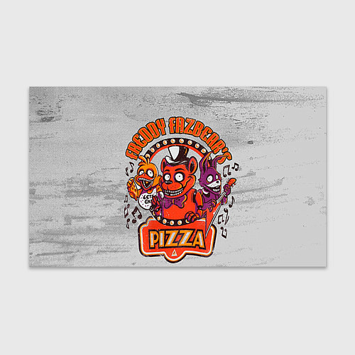 Бумага для упаковки Freddy Pizza / 3D-принт – фото 1