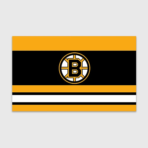 Бумага для упаковки Boston Bruins / 3D-принт – фото 1