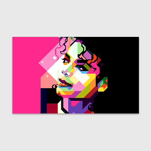 Бумага для упаковки Michael Jackson Art / 3D-принт – фото 1