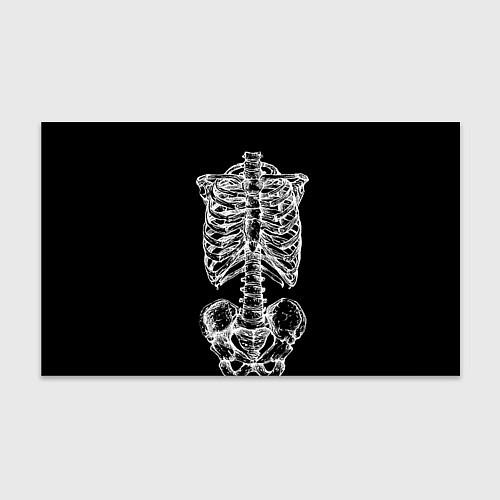 Бумага для упаковки Скелет / 3D-принт – фото 1